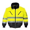 Blouson pilote 3 en 1 haute visibilité classe 3 Jaune/noir – Portwest PJ50