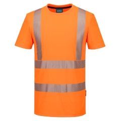 Tee-shirt sport haute visibilité classe 2 respirant Orange – Portwest KX301