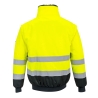 Blouson pilote 3 en 1 haute visibilité classe 3 Jaune/noir – Portwest PJ50