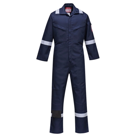 Combinaison ignifugée multirisque certifiée arc électrique Marine – Portwest FR93