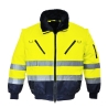 Blouson pilote 3 en 1 haute visibilité classe 3 Jaune/marine – Portwest PJ50