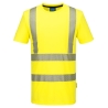 Tee-shirt sport haute visibilité classe 2 respirant Jaune – Portwest KX301