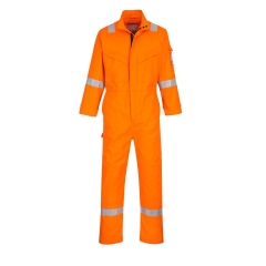 Combinaison ignifugée multirisque certifiée arc électrique Orange – Portwest FR93