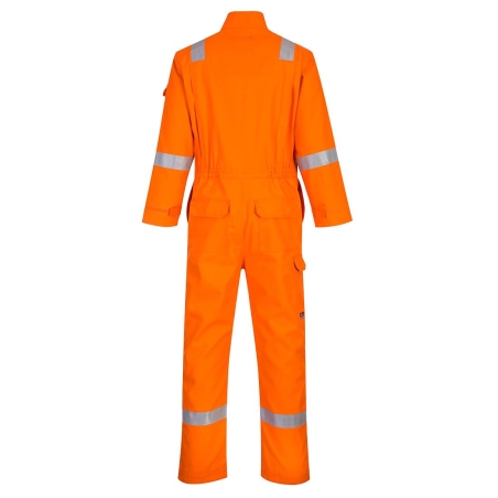 Combinaison ignifugée multirisque certifiée arc électrique Orange – Portwest FR93