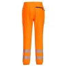 Jogging haute visibilité stretch 4 sens renforts genoux Orange/noir – Portwest KX346