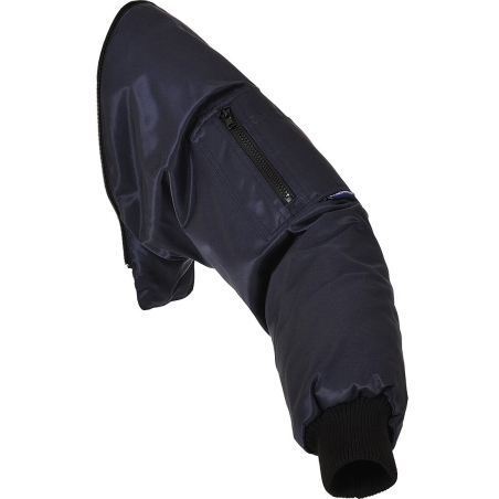 Blouson pilot manches amovibles imperméable multipoches Marine – Portwest PJ10