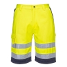Short haute visibilité léger poly-coton jusqu'aux genoux Jaune/marine – Portwest L043