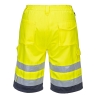 Short haute visibilité léger poly-coton jusqu'aux genoux Jaune/marine – Portwest L043