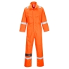 Combinaison ignifugée multirisque certifiée arc électrique Orange – Portwest FR93