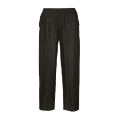 Pantalon de pluie léger imperméable à superposer Noir – Portwest S441