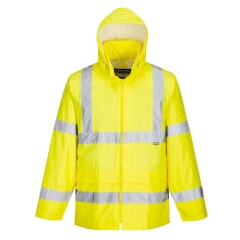 Veste de pluie haute visibilité classe 3 EN ISO 20471 Jaune – Portwest H440