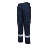 Pantalon ignifugé multirisque arc électrique haute performance Marine – Portwest FR66