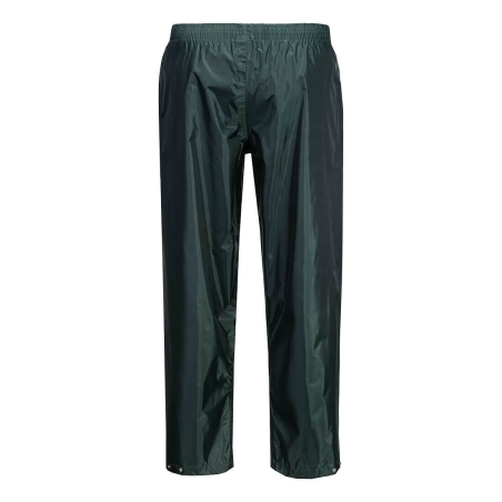 Pantalon de pluie léger imperméable à superposer Vert olive – Portwest S441