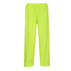 Pantalon de pluie léger imperméable à superposer Jaune – Portwest S441