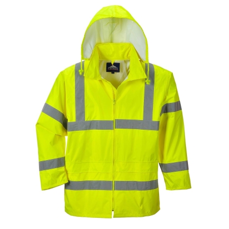 Veste de pluie haute visibilité classe 3 EN ISO 20471 Jaune – Portwest H440