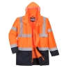 Parka 5 en 1 haute visibilité imperméable classe 3 Orange/marine – Portwest S766