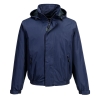Blouson imperméable respirant doublure polaire capuche cachée Marine – Portwest S503NAR