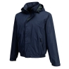 Blouson imperméable respirant doublure polaire capuche cachée Marine – Portwest S503NAR