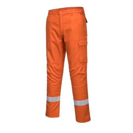 Pantalon ignifugé multirisque arc électrique haute performance Orange – Portwest FR66