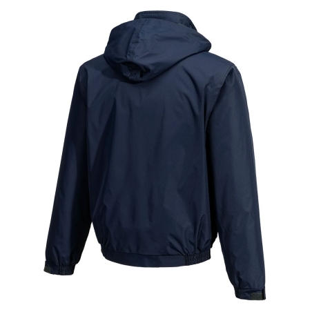 Blouson imperméable respirant doublure polaire capuche cachée Marine – Portwest S503NAR
