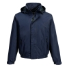 Blouson imperméable respirant doublure polaire capuche cachée Marine – Portwest S503NVR