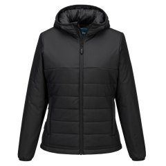 Veste de travail légère col zippé multipoches Noir – Portwest S613