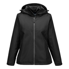 Veste de pluie femme imperméable respirante à capuche Noir – Portwest S614