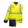 Parka 5 en 1 haute visibilité imperméable classe 3 Jaune/marine – Portwest S766