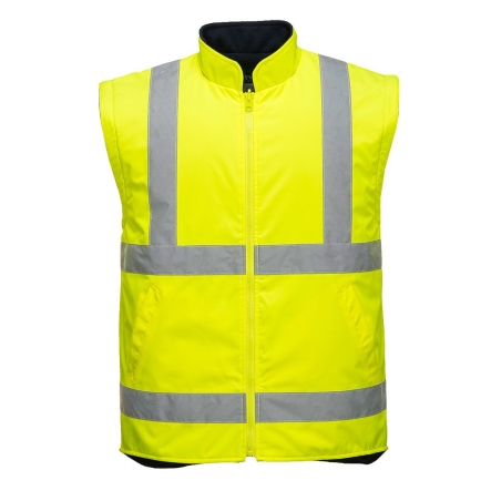 Parka 5 en 1 haute visibilité imperméable classe 3 Jaune/marine – Portwest S766