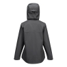 Veste de pluie femme imperméable respirante à capuche Gris métal – Portwest S614