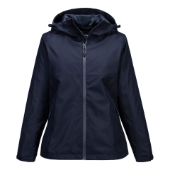 Veste de pluie femme imperméable respirante à capuche Marine – Portwest S614