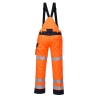 Pantalon de pluie multi normes arc électrique haute visibilité Orange/marine – Portwest MV71