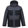 Parka de travail imperméable grand froid WX3 Gris métal – Portwest T740