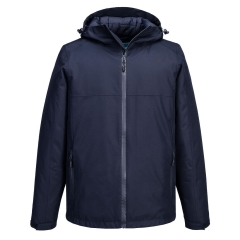 Parka imperméable respirante à capuche réglable Marine – Portwest S611