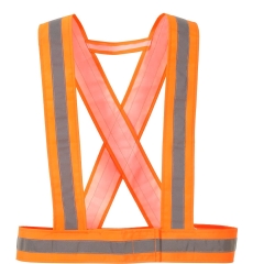 Baudrier haute visibilité réfléchissant ajustable Orange – Portwest HV55