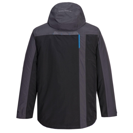 Parka de travail imperméable grand froid WX3 Gris métal – Portwest T740