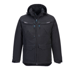 Parka de travail imperméable grand froid WX3 Noir – Portwest T740
