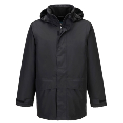 Parka doublée polaire imperméable grand froid Noir – Portwest S523