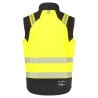 Gilet softshell ignifugé haute visibilité classe 2 Jaune/noir – Portwest FR719