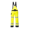 Pantalon de pluie multi normes arc électrique haute visibilité Jaune/marine – Portwest MV71
