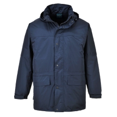 Parka doublée polaire imperméable grand froid Marine – Portwest S523NAR