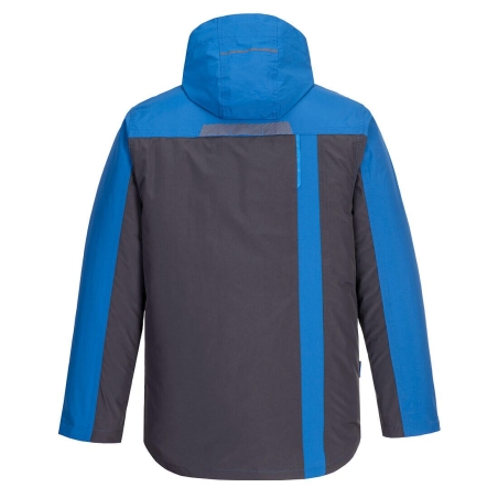 Parka de travail imperméable grand froid WX3 Bleu persan – Portwest T740