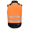 Gilet softshell ignifugé haute visibilité classe 2 Orange/noir – Portwest FR719