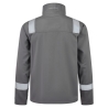 Veste de travail ignifugée résistante aux produits chimiques Gris – Portwest FR741