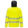 Polaire technique haute visibilité capuche réglable multipoches Jaune/noir – Portwest PW335