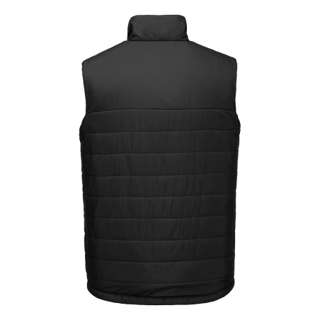 Bodywarmer professionnel matelassé à baffles isolées Noir – Portwest S606