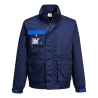 Blouson de travail multipoches contrasté Marine – Portwest TX10