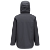 Veste de pluie imperméable respirante à capuche réglable Gris métal – Portwest S610