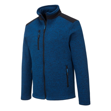 Veste polaire de travail performance épaules renforcées Bleu persan – Portwest T830