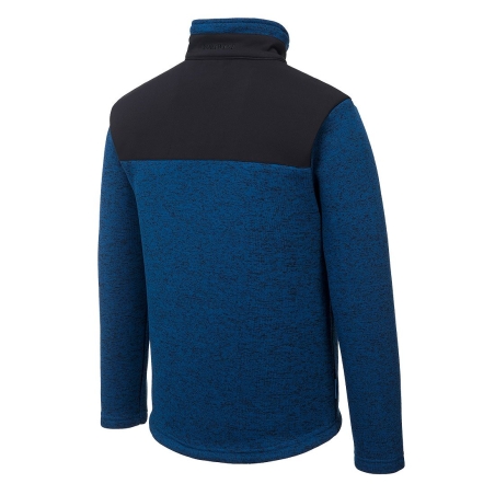 Veste polaire de travail performance épaules renforcées Bleu persan – Portwest T830